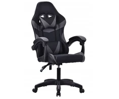 Pilka ergonominė žaidimų kėdė DRAGO