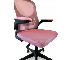 Pink Ergonominė biuro kėdė FIBI Rožinė-Juodas su mikro tinkleliu