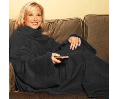 Pledas su rankovėmis XXL – šiltas fleece tipo oversize megztinis