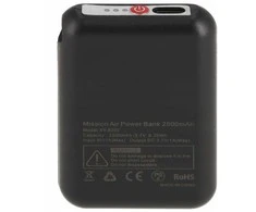 Powerbankas 2500 mAh – su USB-C, idealus šildomiems drabužiams