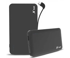 Powerbankas X-DODD 10000 mAh – 2 USB jungtys, micro USB įkrovimas, kompaktiškas dizainas