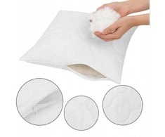 Premium pagalvė Jasiek 40×40 cm – stora, minkšta, su užtrauktuku