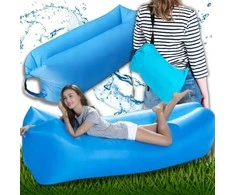 Pripučiamas „Lazy Bag“ gultas – oro sofa paplūdimiui ir poilsiui lauke XXL