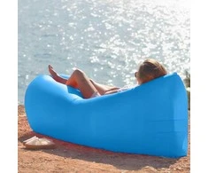 Pripučiamas „Lazy Bag“ gultas – oro sofa paplūdimiui ir poilsiui lauke XXL