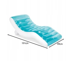 Pripučiamas plaukimo čiužinys-gultas Intex iki 100 kg 191x99 cm
