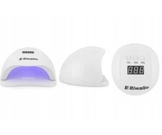 Profesionalios Riwall UV/LED lempos manikiūrui – 45 LED, su laikmačiu ir švelniu režimu
