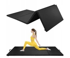Profesionalus Treniruotėms Skirtas Gimnastikos Čiužinys | XXL Dydis, Sulankstomas | 240 × 120 cm
