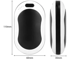 Rankų šildytuvas ir išorinė baterija, 10 000 mAh