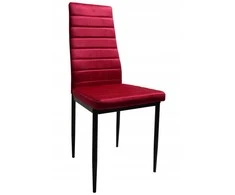 Rožinė-raudona veliūrinė kėdė – elegancija ir komfortas moderniam interjerui