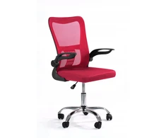 Sesto Senso ergonominė biuro kėdė V8 su atlenkiamais porankiais, raudona