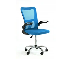Sesto Senso ergonominė biuro kėdė V8 su atlenkiamais porankiais, mėlyna