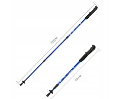 Šiaurietiško ėjimo (Nordic Walking) teleskopinės sulankstomos lazdos PRO