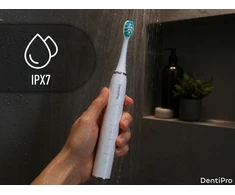 Sonicinis dantų šepetėlis DentiPro su 6 antgaliais