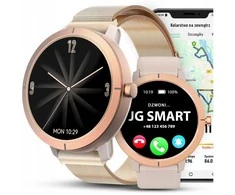 Išmanusis laikrodis Stilingas ir atsparus vandeniui išmanus laikrodis moterims – GPS, sportas ir Bluetooth skambučiai.