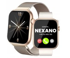 Išmanusis laikrodis Stilingas moterų smartwatch su AMOLED ekranu, skambučiais, sporto režimais ir trimis apyrankėmis