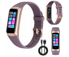 Stilingas Smart laikrodis moterims – AMOLED ekranas, pulsas, žingsniamatis ir sportas.