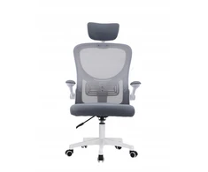 Sukama ergonominė biuro kėdė BATI Micro Mesh, pilka