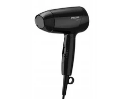 Sulankstomas plaukų džiovintuvas Philips 1200 W – lengvas ir patogus kelionėms.