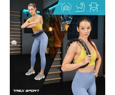 Svertinis hula lankas Trex Sport, juodas