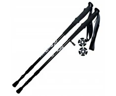 Trekking ir Nordic Walking lazdos – reguliuojamos, teleskopinės, sulankstomos (64–135 cm)