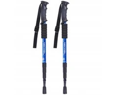 Trekking ir Nordic Walking lazdos – reguliuojamos, teleskopinės, sulankstomos
