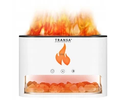 Drėkintuvas Ultragarsinis aromaterapinis difuzorius Transa Electronics AromaFire Baltas, 250 ml
