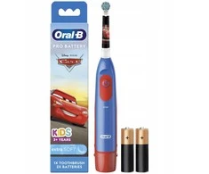 Dantų šepetėlis Vaikiškas elektrinis šepetėlis ORAL-B DB5 – su „Cars“ dizainu