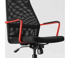 Žaidimų kėdė IKEA HUVUDSPELARE, juoda