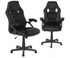 Žaidimų kėdė STIG ergonominė juoda