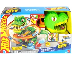 Žaislinė automobilių trasa Hot Wheels su automobiliuku