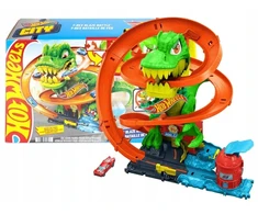 Žaislinė automobilių trasa Hot Wheels su automobiliuku
