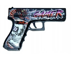 Žaislinis gelinių rutuliukų pistoletas, įvairiaspalvis