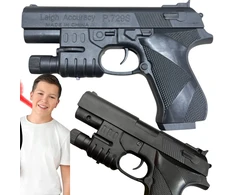 Žaislinis lazerinis pistoletas WKS, juodas