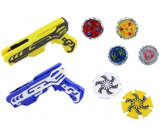 Žaislinis paleidimo pistoletų rinkinys LEAN Toys, 4 diskai