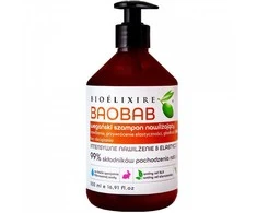 Bioelixire Baobab vegan moisturizing Šampūnas 500 ml