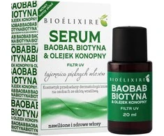 BIOELIXIRE Baobab + biotinas ir kanapių aliejus, 20 ml