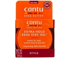 Cantu Sviestmedžių aliejumi Firm Hold Edge Stay Gel 64 g