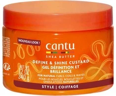 Kremas "Cantu For Natural Hair Define and Shine Custard" 340g