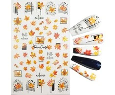 Deni Carte Autumn Stickers - Nail Stickers