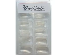 Deni Carte Long clear nail tips - transparent nail tips 100szt.