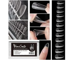 Deni Carte Tipsy Flexible Almond - transparent tips 120szt.