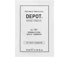 Depot 100 plaukų valymo priemonė Nr. 101 botaninis kompleksas, normalizuojantis plaukų šampūnas, 10 ml