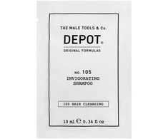 Depot 100 plaukų valymo priemonė Nr. 105 multivitaminų kompleksas plaukų šampūnas nuo plaukų slinkimo, 10 ml