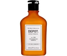 Depot 100 plaukų valymo priemonė Nr. 105 multivitaminų kompleksas plaukų šampūnas nuo plaukų slinkimo, 250 ml