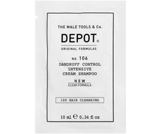 Depot, 100 Hair Cleansing No. 106 Clear Formula, Pro-Vitamin B5, Hair Šampūnas, Nuo pleiskanų, 10 ml