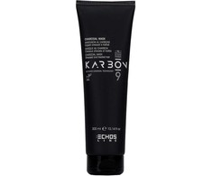 Echosline Karbon 9 Charcoal Mask kaukė pažeistiems plaukams, 300 ml