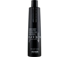 Echosline Karbon 9 Charcoal Šampūnas šampūnas pažeistiems plaukams, 350 ml