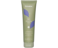 Echosline No Geltona Mask kaukė šviesiems, balintiems ir žiliems plaukams, 300 ml