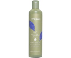 Echosline No Geltona Šampūnas šampūnas šviesiems, balintiems ir žiliems plaukams, 300 ml