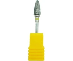 Carbide cone cutter - nail manicure cutter, yellow